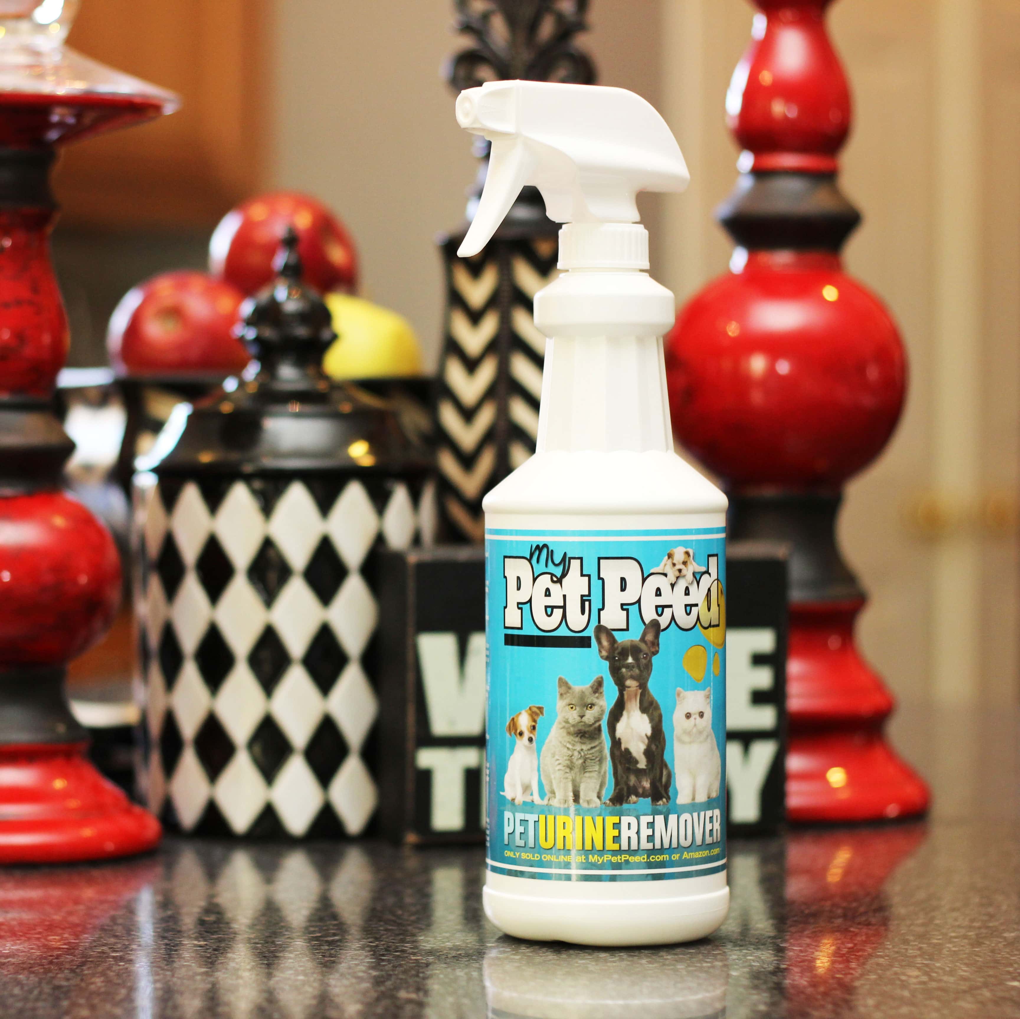 One 32oz Spray Bottle My Pet Peed Pet Stain & Odor Remover