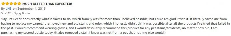  <a href='https://www.mypetpeed.com/review_groups/carpet/'>Carpet</a>, <a href='https://www.mypetpeed.com/review_groups/easy-to-use/'>Easy to use</a>, <a href='https://www.mypetpeed.com/review_groups/joe/'>Joe</a>, <a href='https://www.mypetpeed.com/review_groups/odor/'>Odor</a>, <a href='https://www.mypetpeed.com/review_groups/old-stains/'>Old Stains</a>, <a href='https://www.mypetpeed.com/review_groups/stains/'>Stains</a>